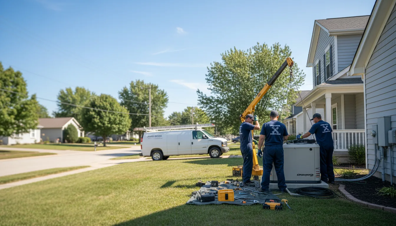 Generator Installation in Oreana, IL near me